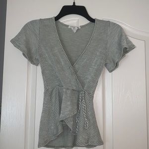 Stripped Knot Top